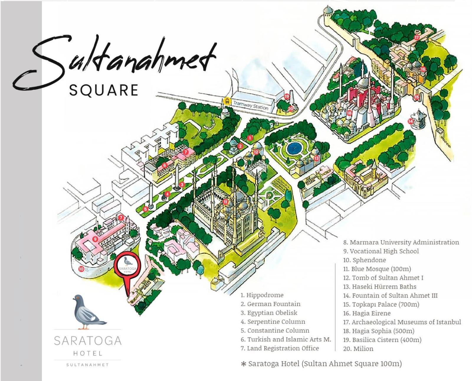 איסטמבול Saratoga Hotel Sultanahmet מראה חיצוני תמונה